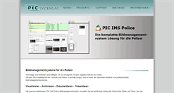 Desktop Screenshot of picsystems.ch
